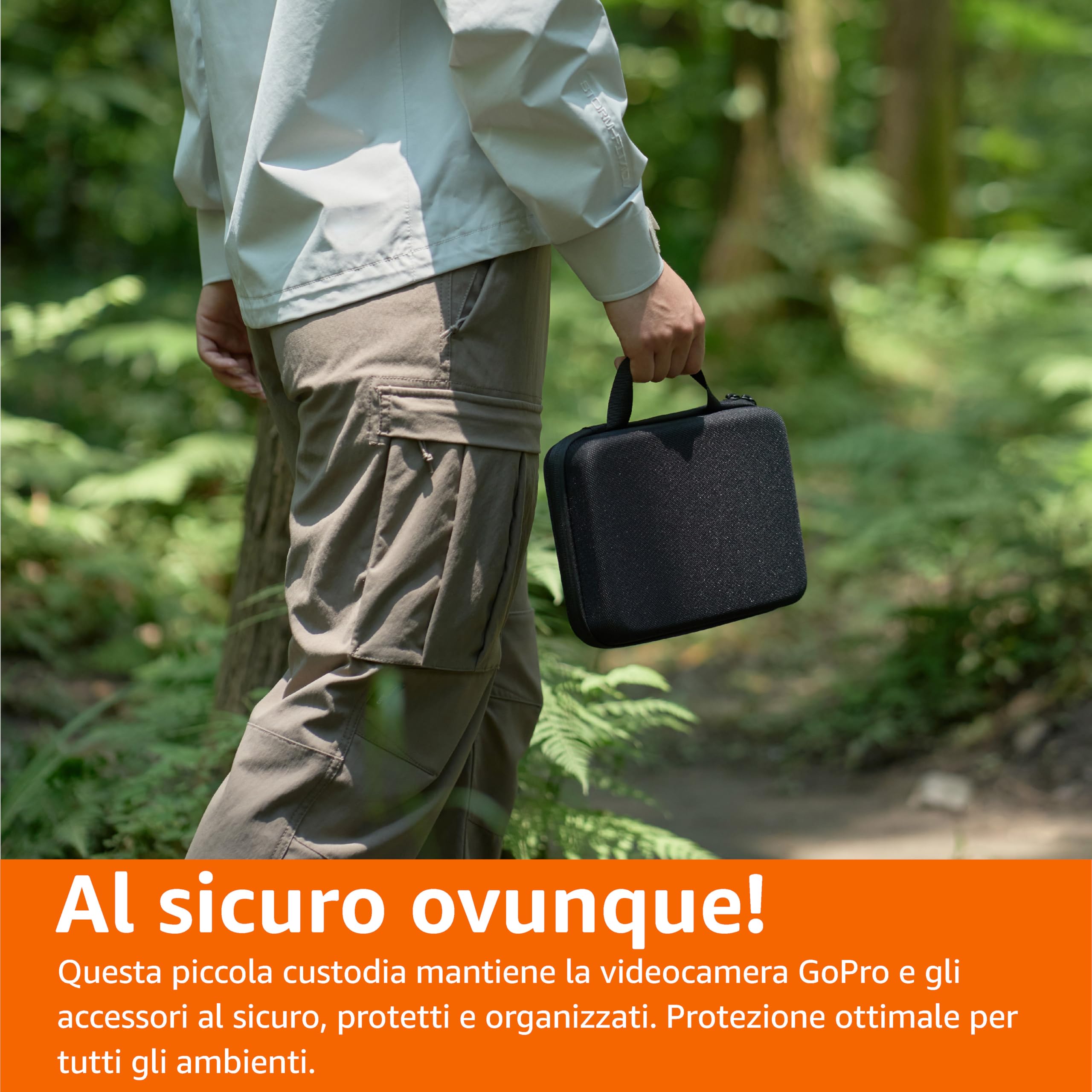 AmazonBasics Custodia S per GoPro Action Cam schiuma