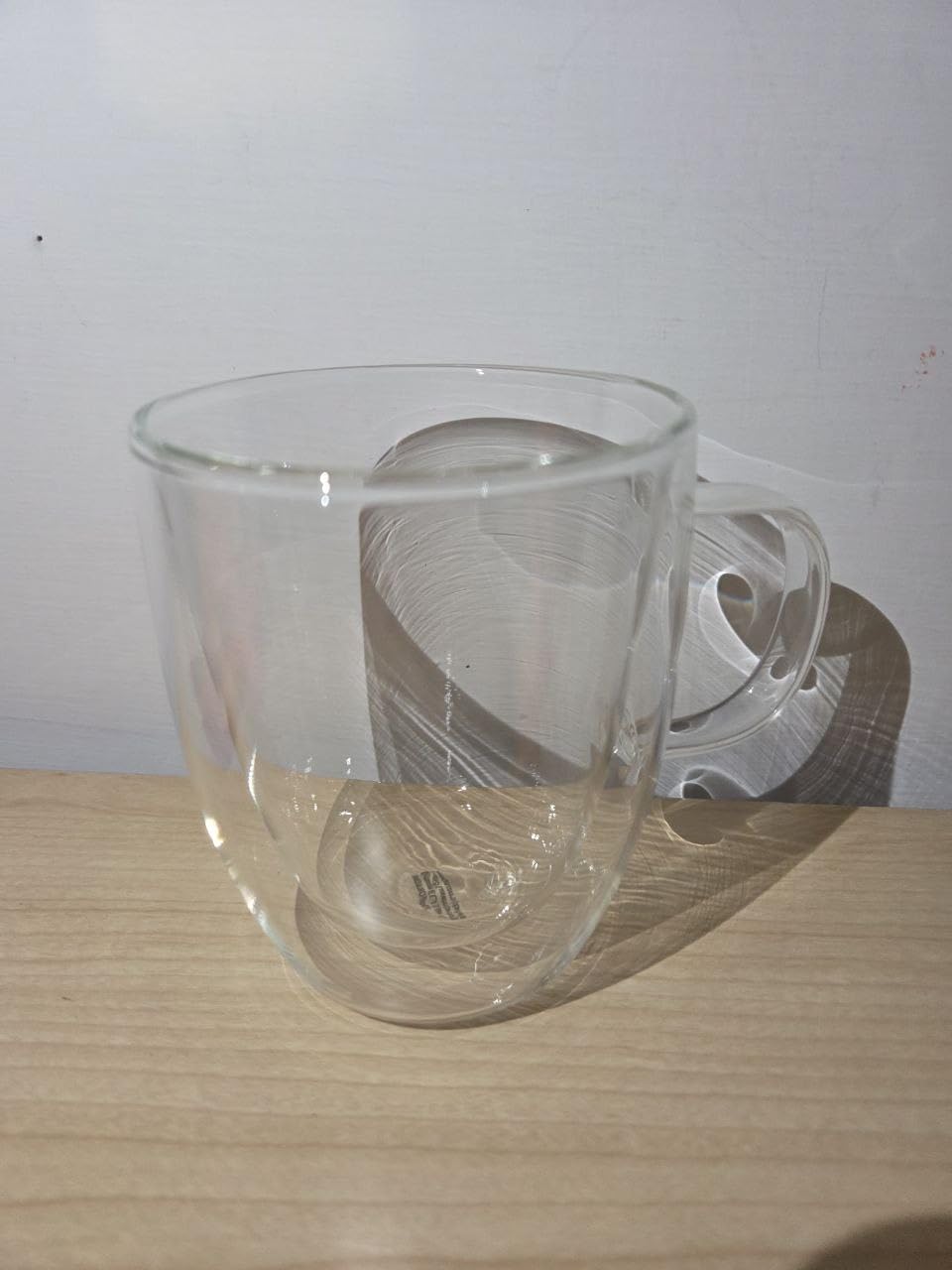 AmazonBasics Mug Vetro Doppia Parete Set 4pz 382ml