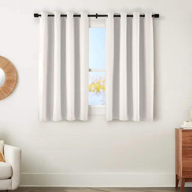 Amazon Basics Mabry 52x63 tende oscuranti avorio 2 pezzi blackout