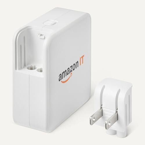 Amazon Basics Caricabatterie da Parete 140W con Cavo USB-C GaN 1 pz