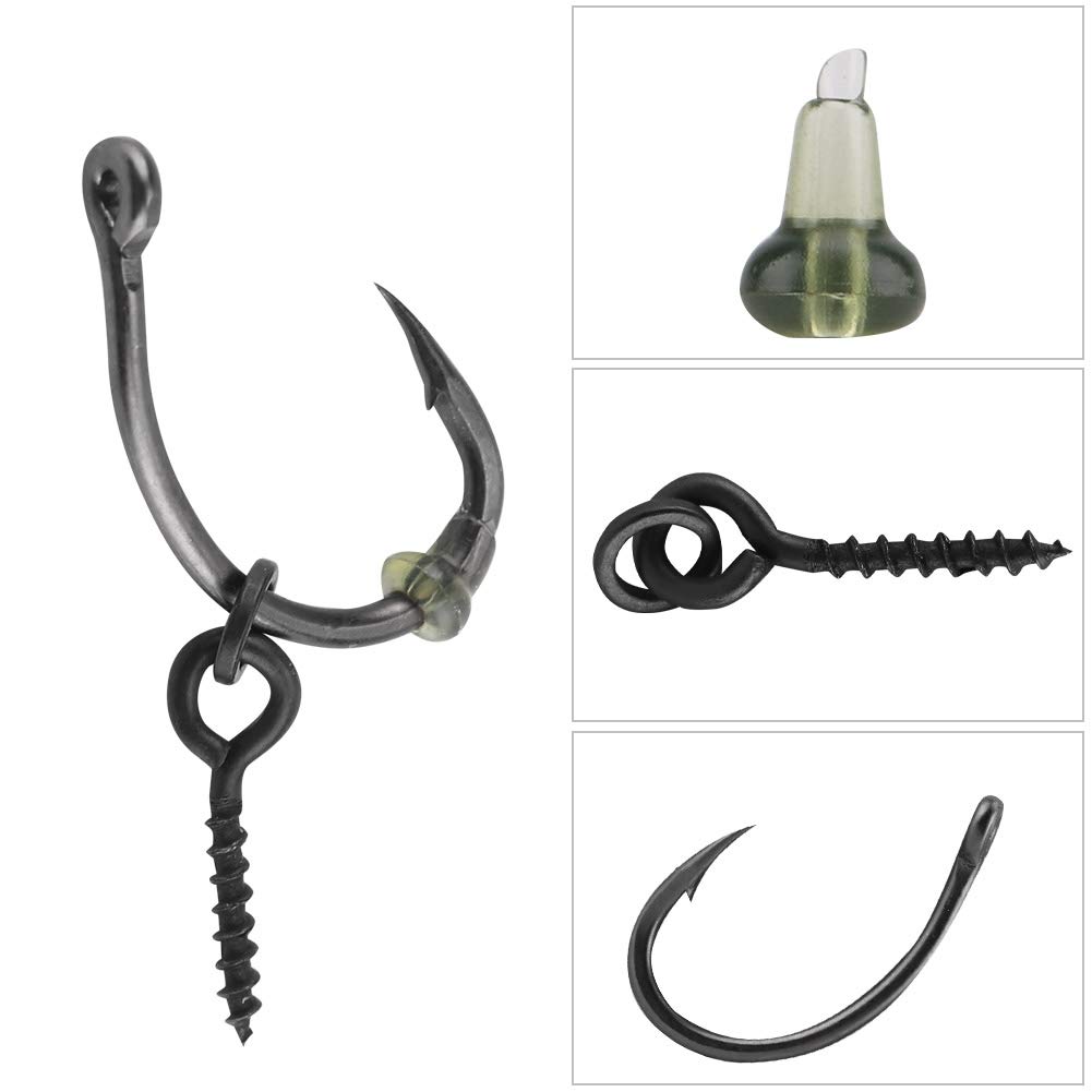 Elprico Ronnie Rigs terminali pesca 30 pezzi carpa