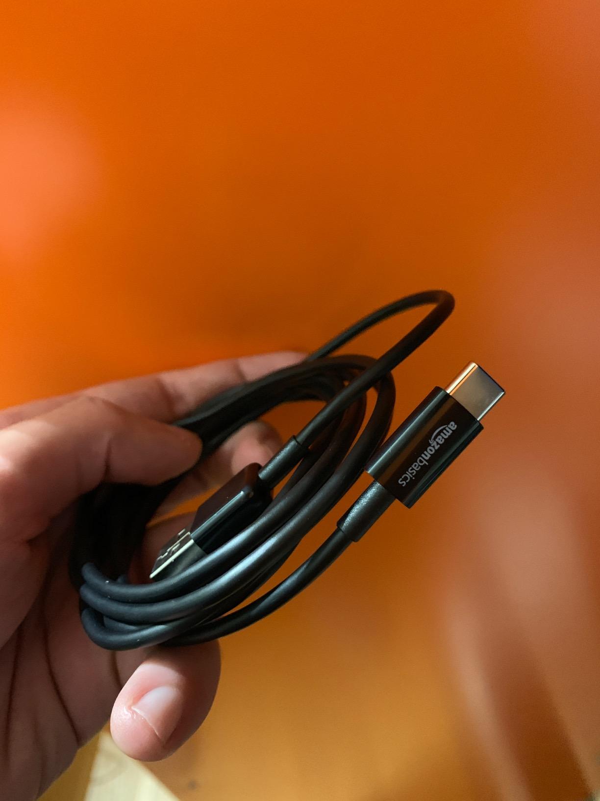 Amazon Basics Cavo USB-C USB-A 1,8 m Bianco 15W