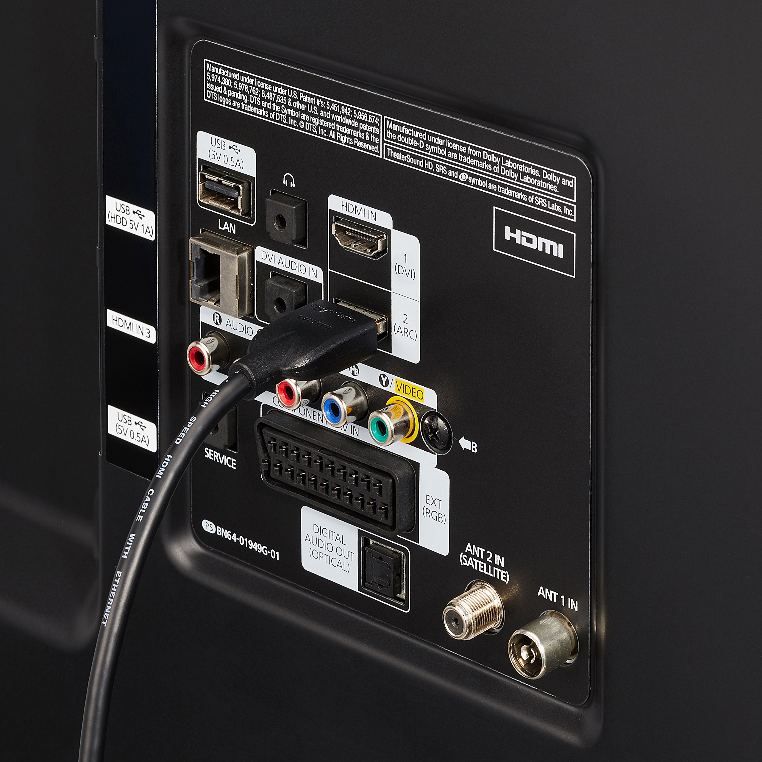 Amazon Basics Cavo HDMI 4K 7,6 m Confezione da 1 18 Gbps