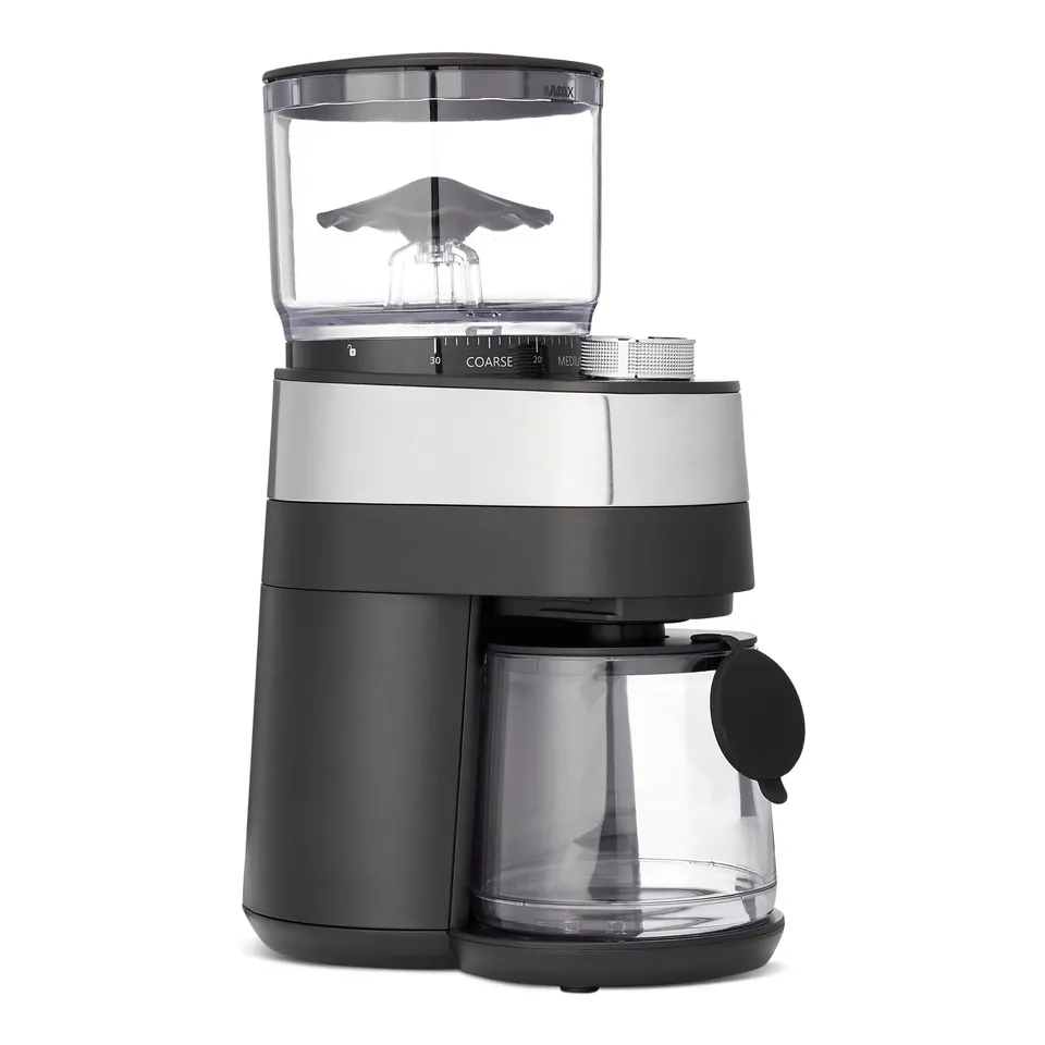 Amazon Basics Macinacaffè elettrico 30 livelli nero