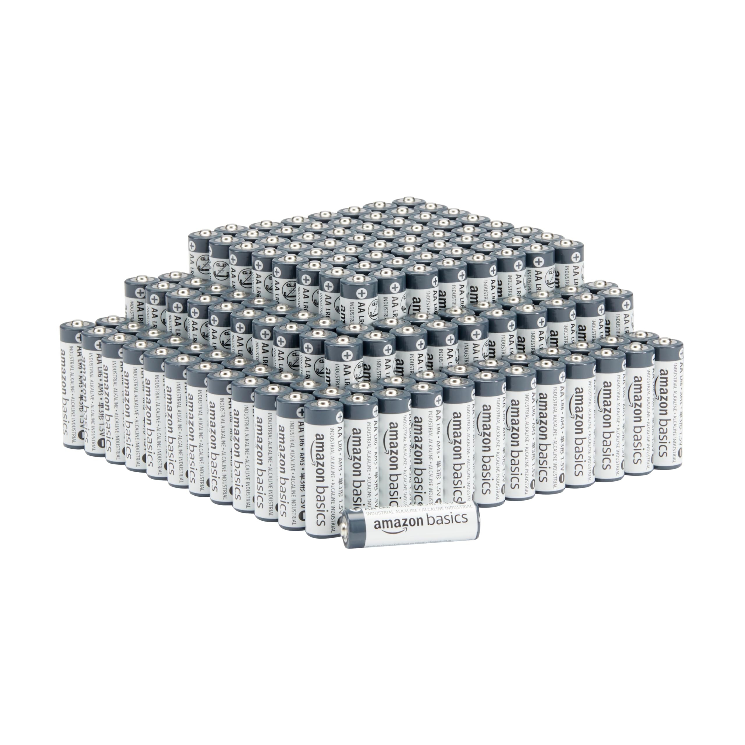 Amazon Basics Batterie Alcaline AAA 300 Pezzi Industriali