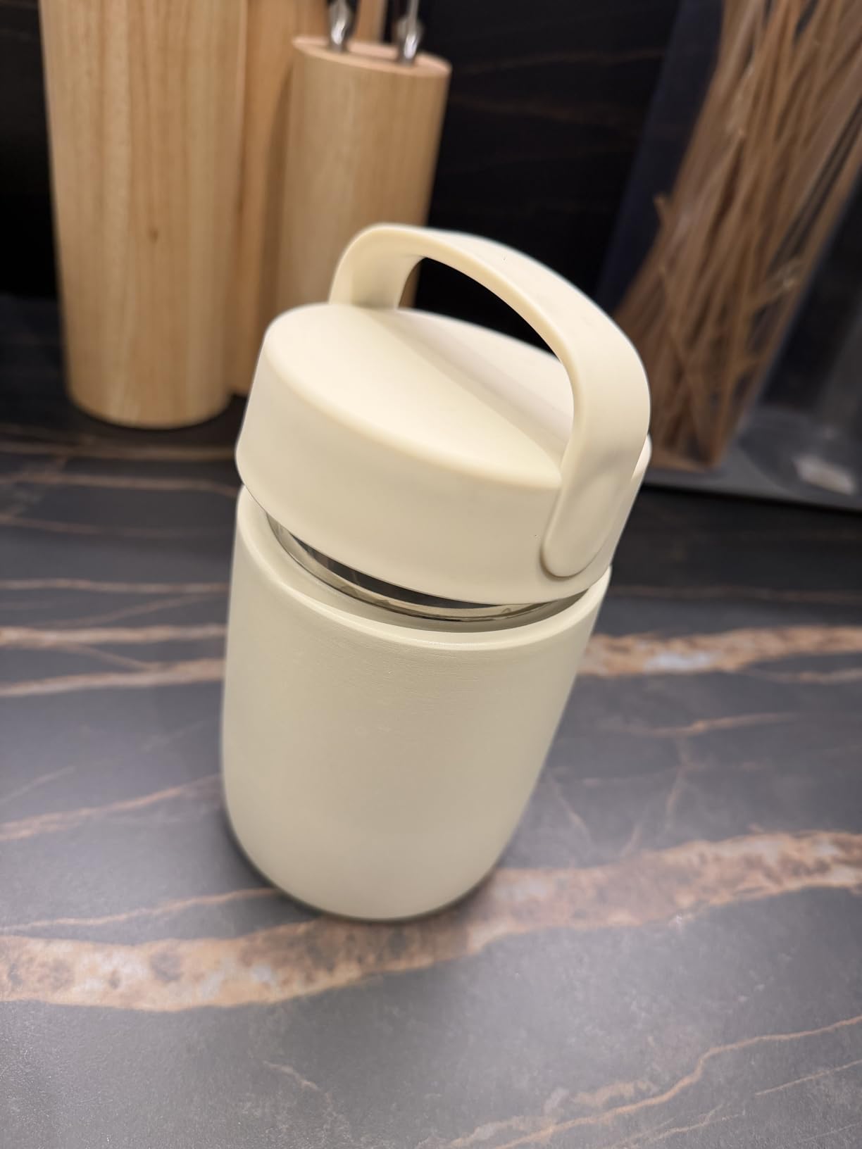 Amazon Basics Thermos Acciaio Inox 473 ml Verde Oliva