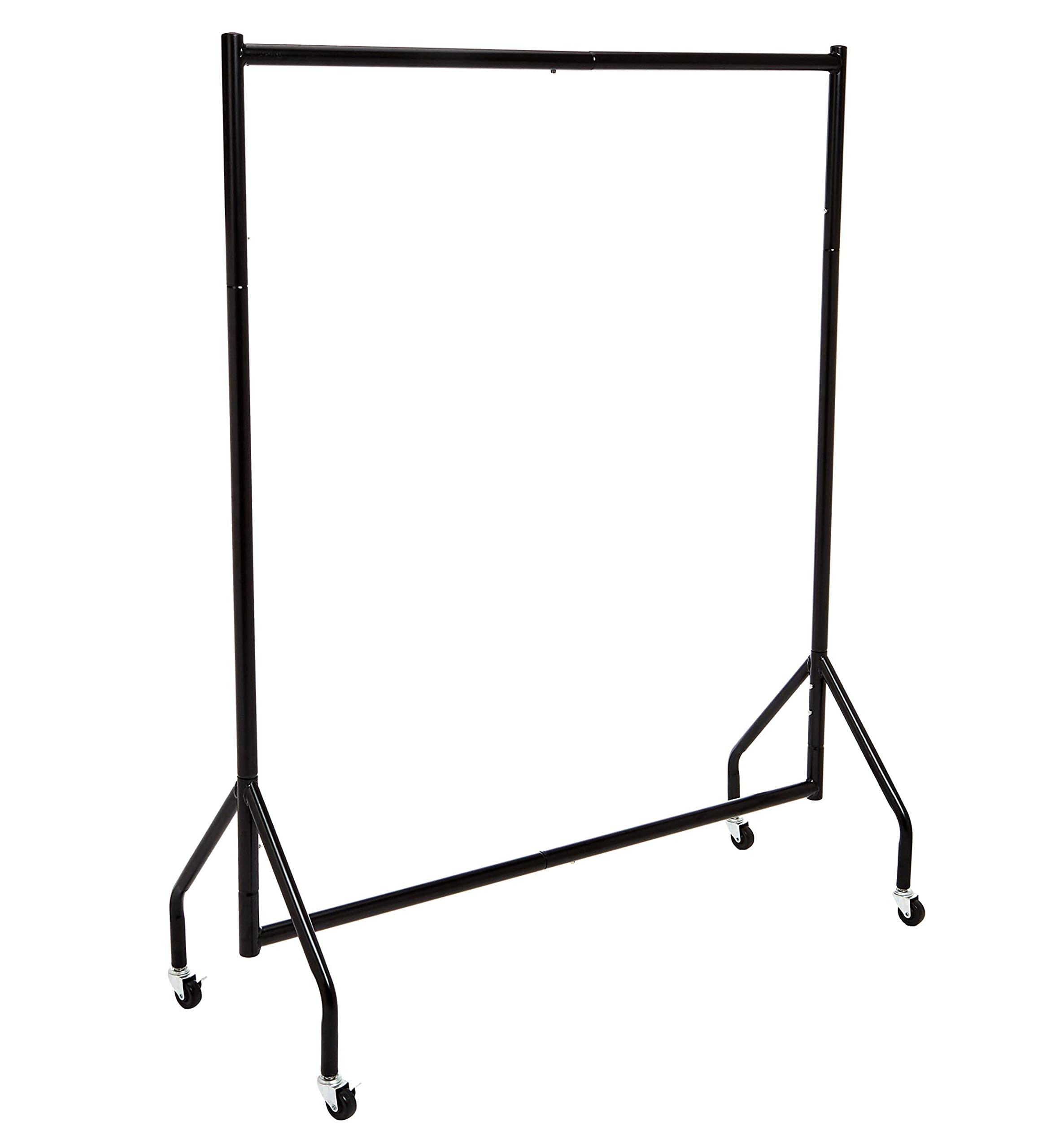 Amazon Basics Stand Appendiabiti 1,21 x 1,52 m Nero Acciaio