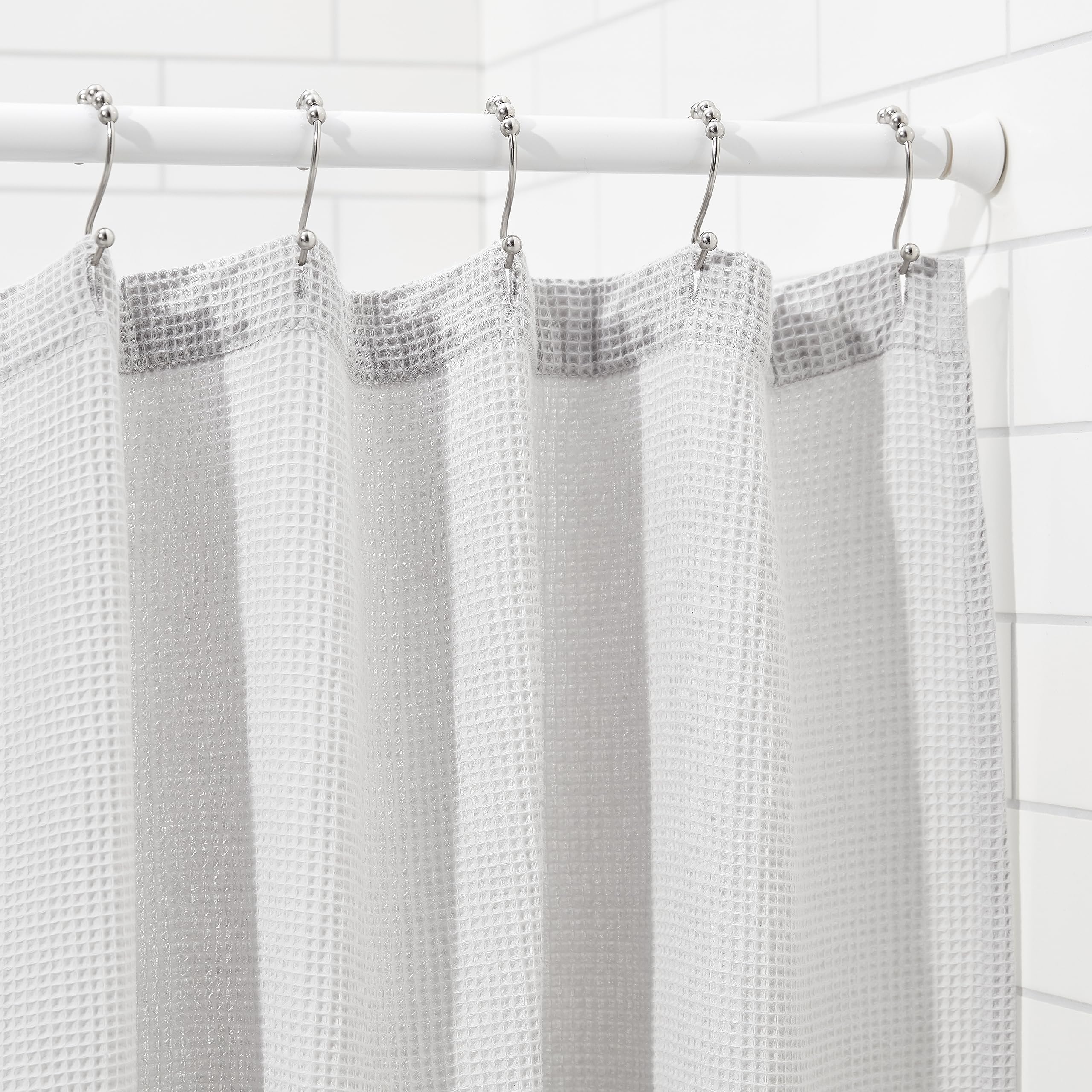 Amazon Basics bastone tenda doccia bianco 91-137 cm