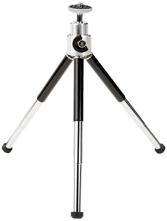 Amazon Basics Mini Treppiede 19cm Nero 0,5 kg