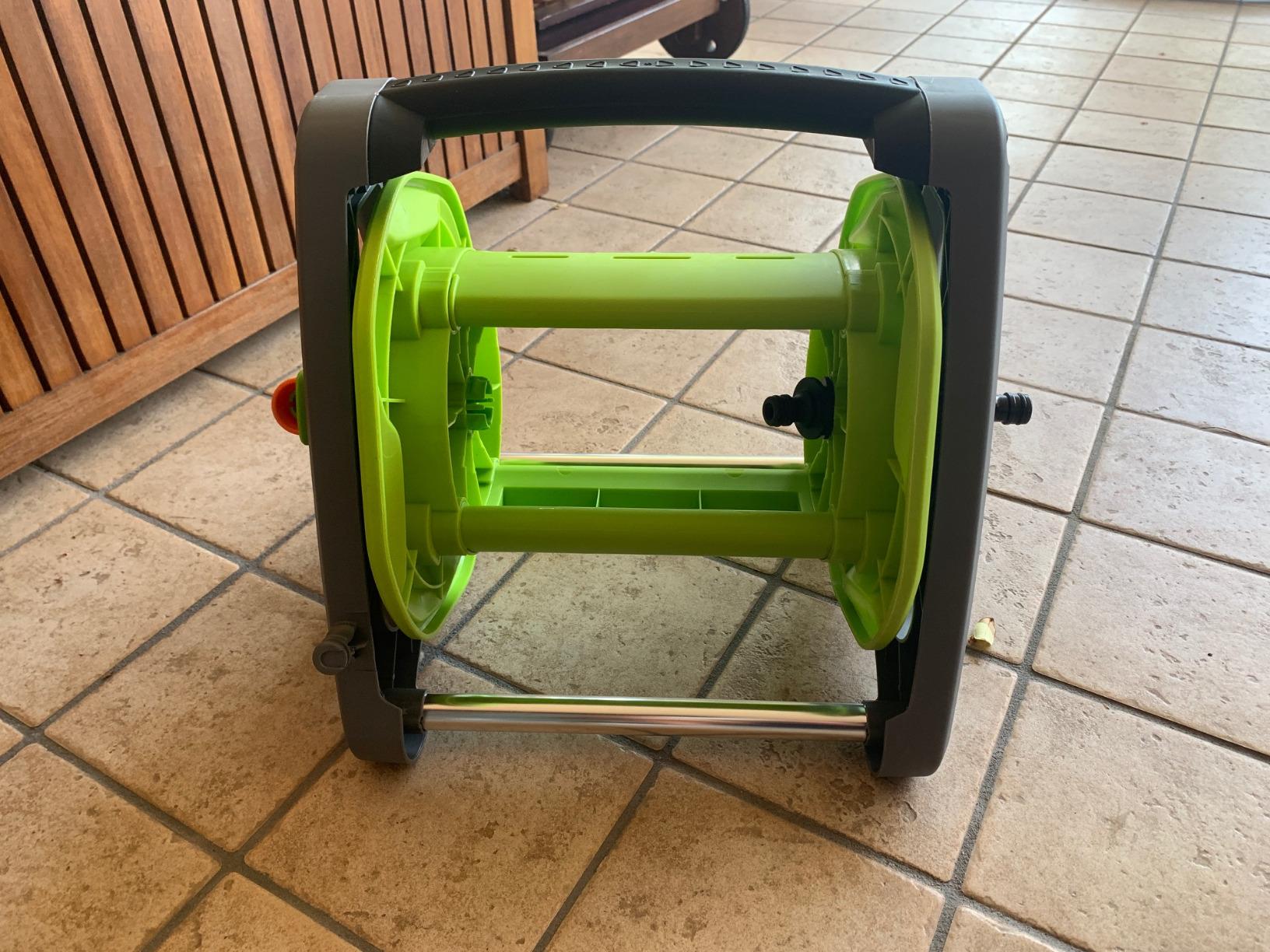Amazon Basics Carrello Avvolgitubo 42,6m Grigio 1/2"