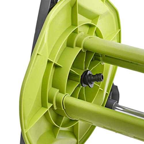 Amazon Basics Carrello Avvolgitubo 42,6m Grigio 1/2"