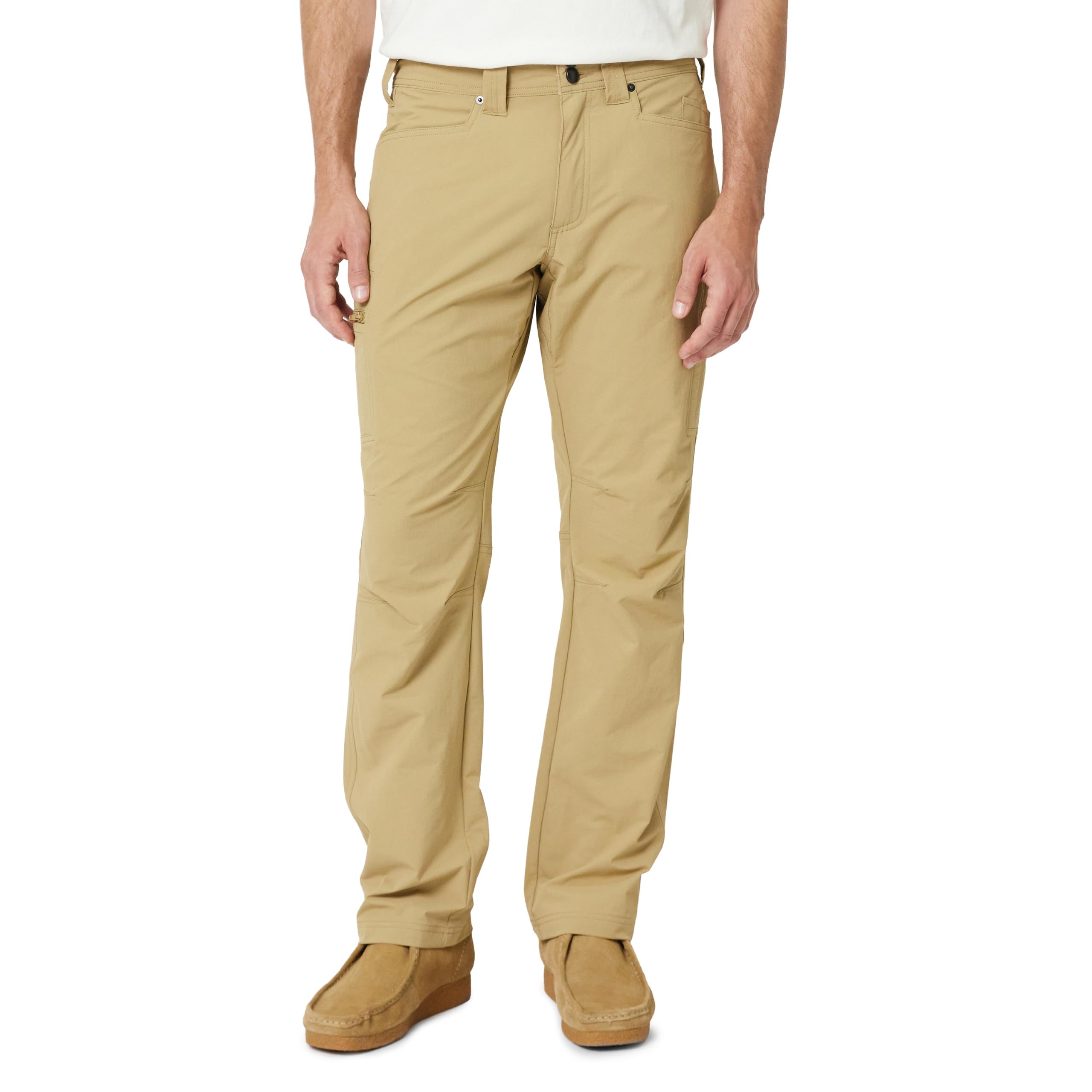 AmazonBasics pantaloni utility ibridi uomo 38W/30L carbone
