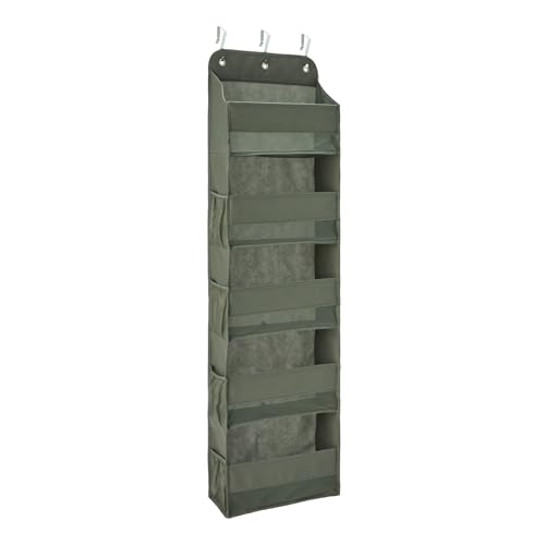 Amazon Basics Organizer da Porta 5 Ripiani Grigio Antracite