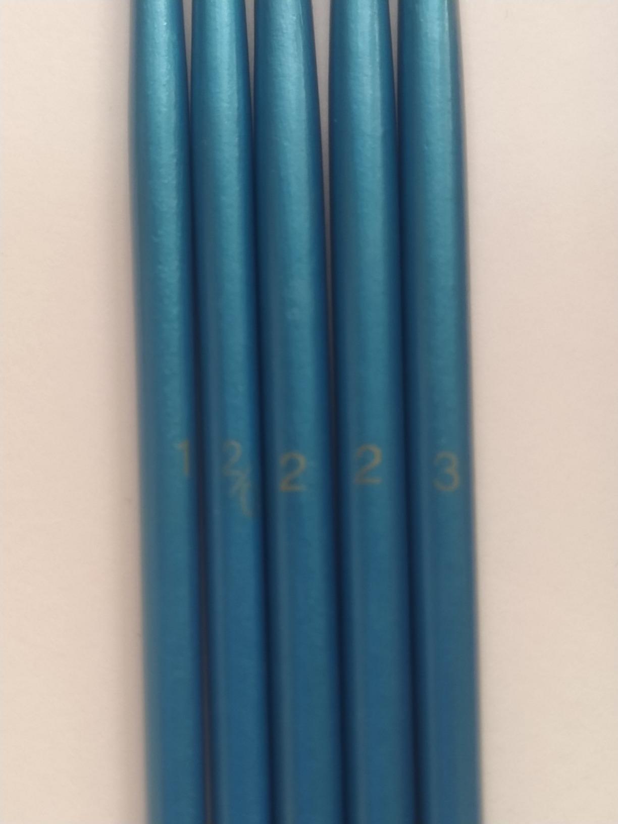 AmazonBasics Set 10 Pennelli Pittura Blu Acrilico