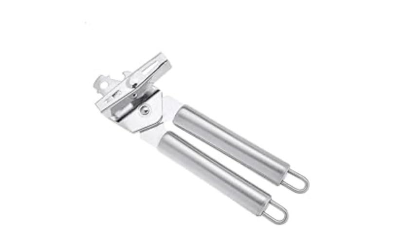 AmazonBasics 3 in 1 Apriscatole Manuale Acciaio Inox