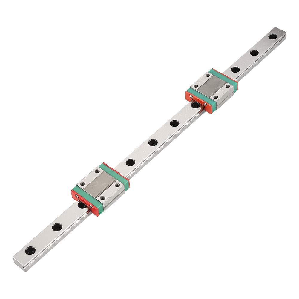 Elprico Guida Lineare MGN12H 300 mm 2 Pezzi per CNC