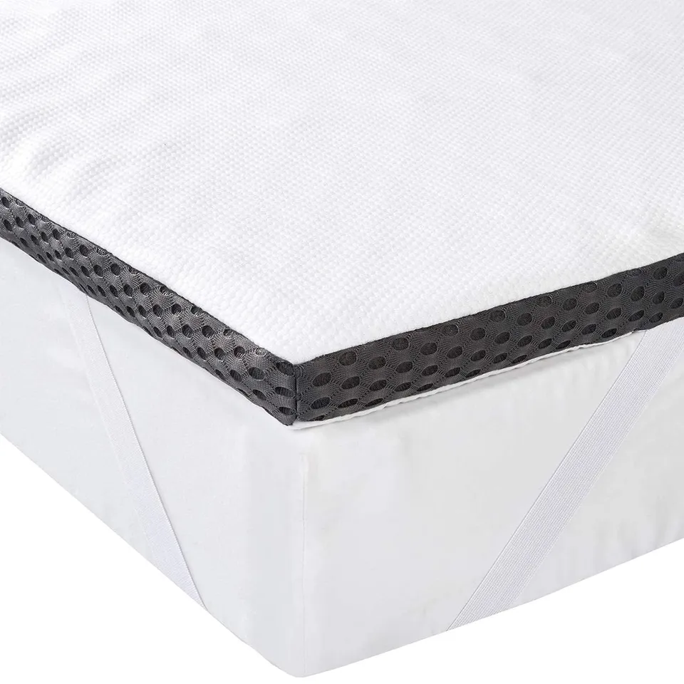 AmazonBasics Topper 135x190 Coprimaterasso Memory Foam 4 cm 7 zone