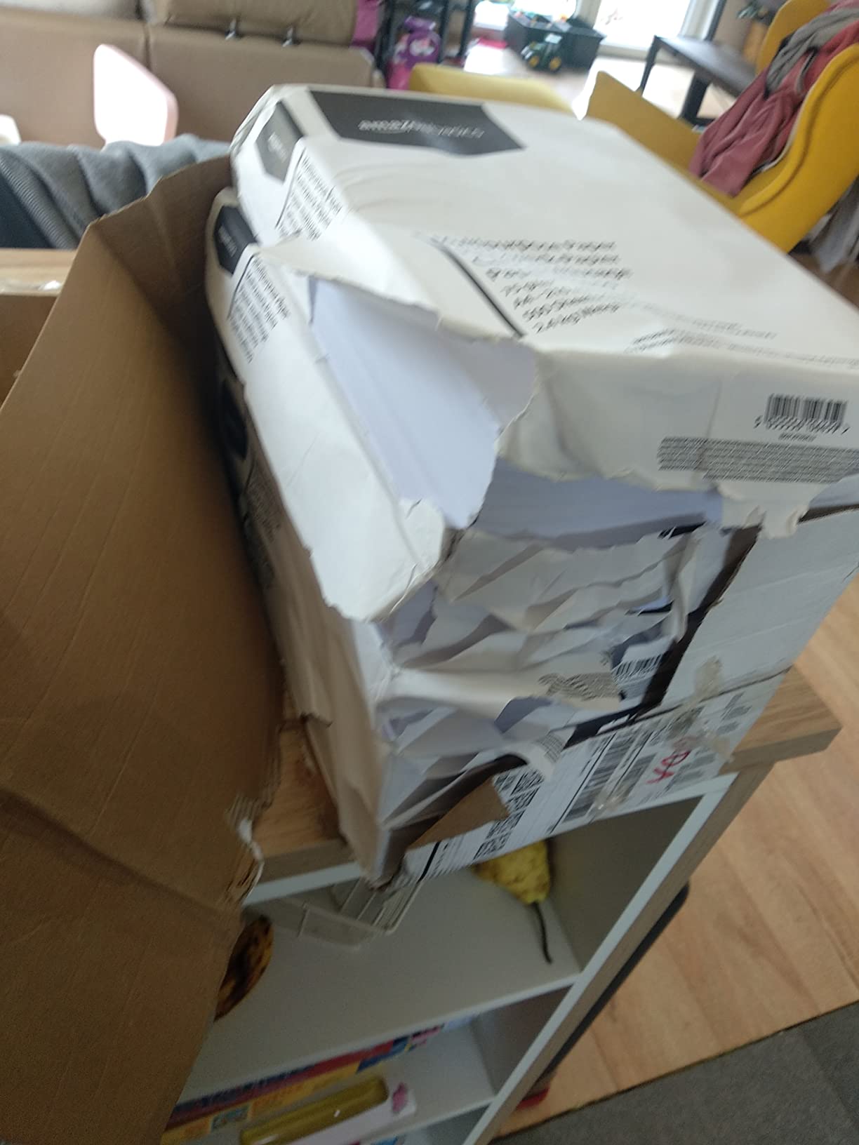 Amazon Basics Carta A4 75 g/m² 2500 Fogli Bianca Stampa