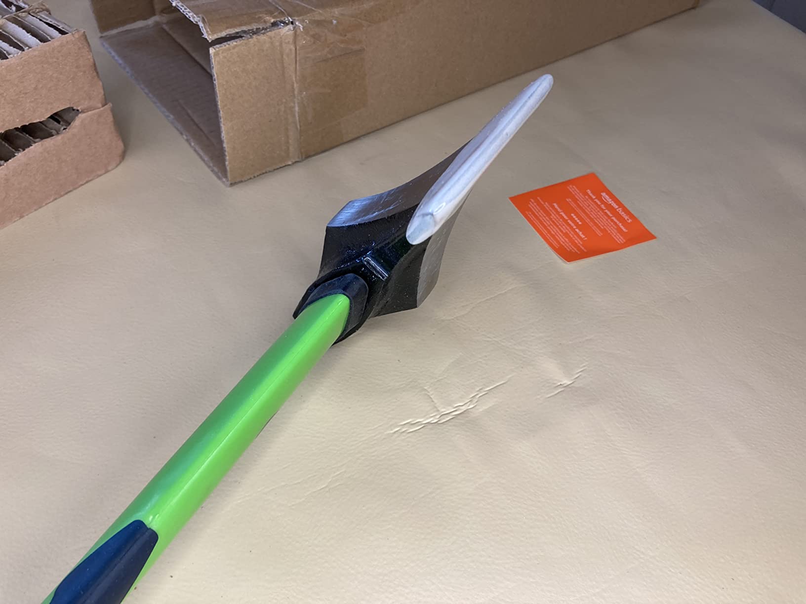 Amazon Basics ascia da spacco 36,8 cm verde acciaio