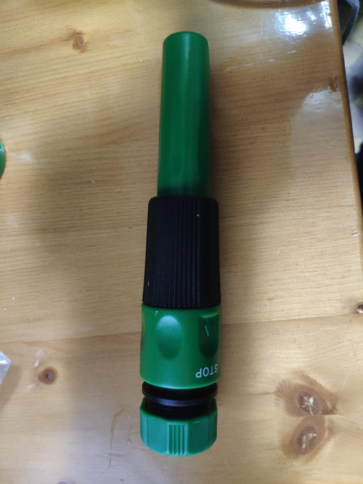 Amazon Basics Tubo Giardino Flessibile 30m 1/2 Pollici con Ugello