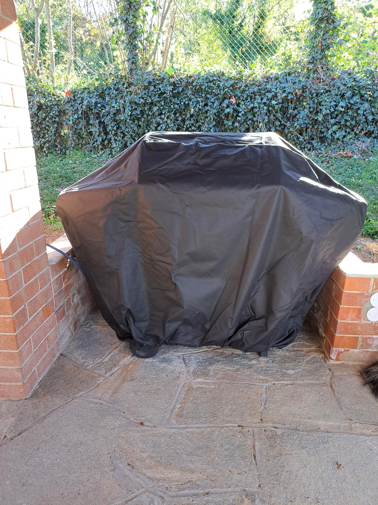 AmazonBasics Copertura Barbecue Gas Nero 152x71x117