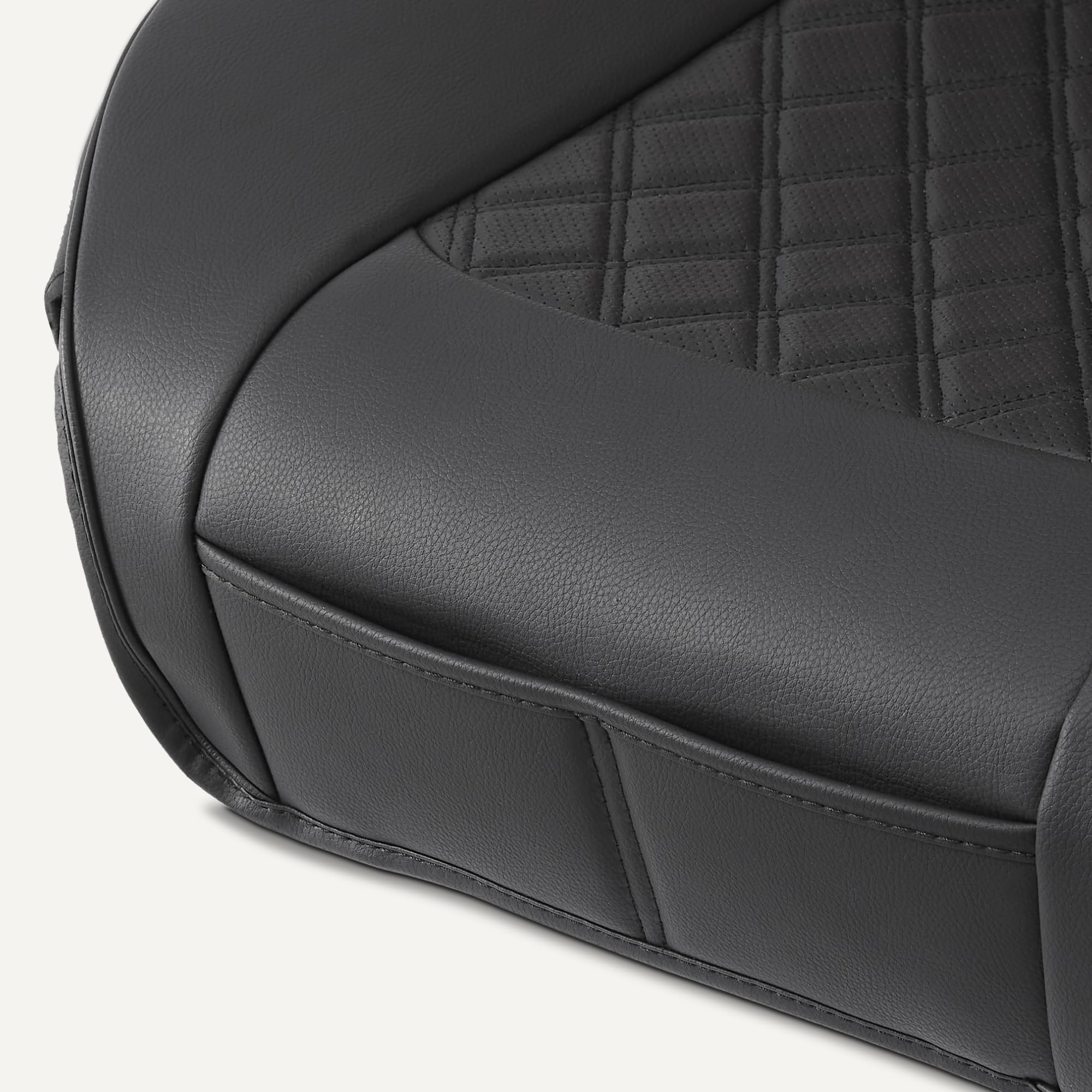 Amazon Basics coprisedili auto anteriori similpelle senza top 2 pz