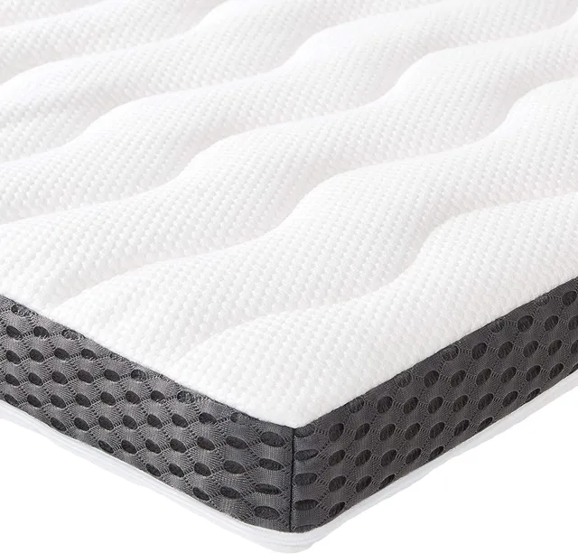 AmazonBasics Topper Matrimoniale 180x200x7cm Memory Bianco
