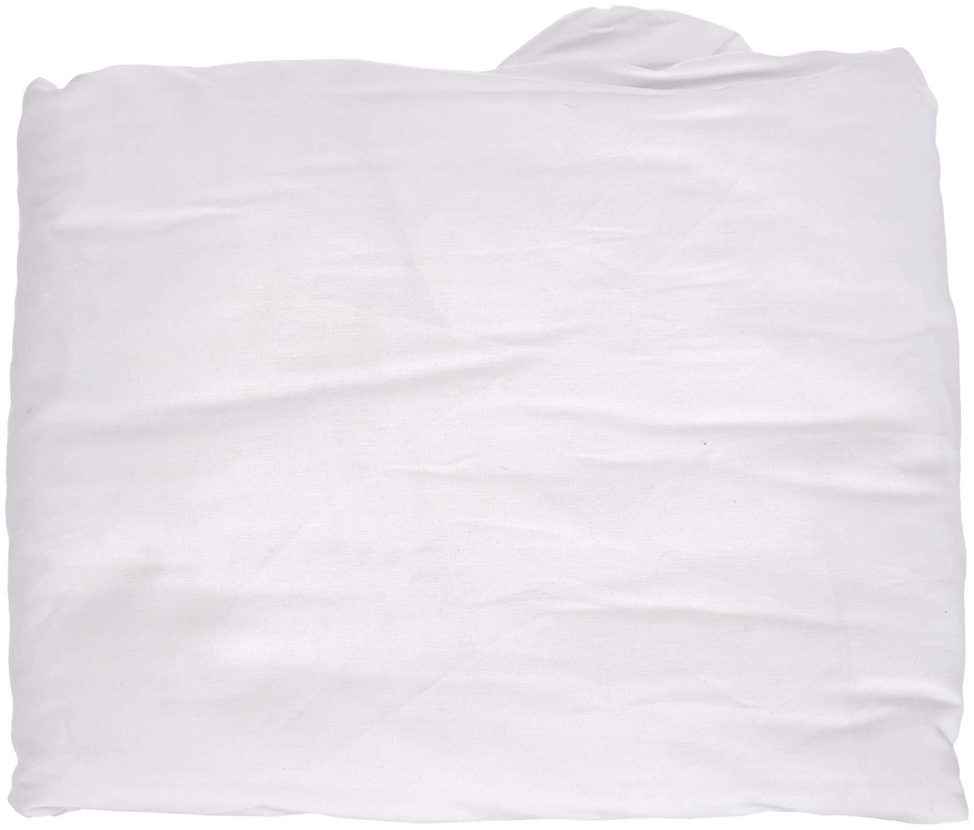 AmazonBasics Lenzuolo con Angoli 160x200 Bianco Cotone