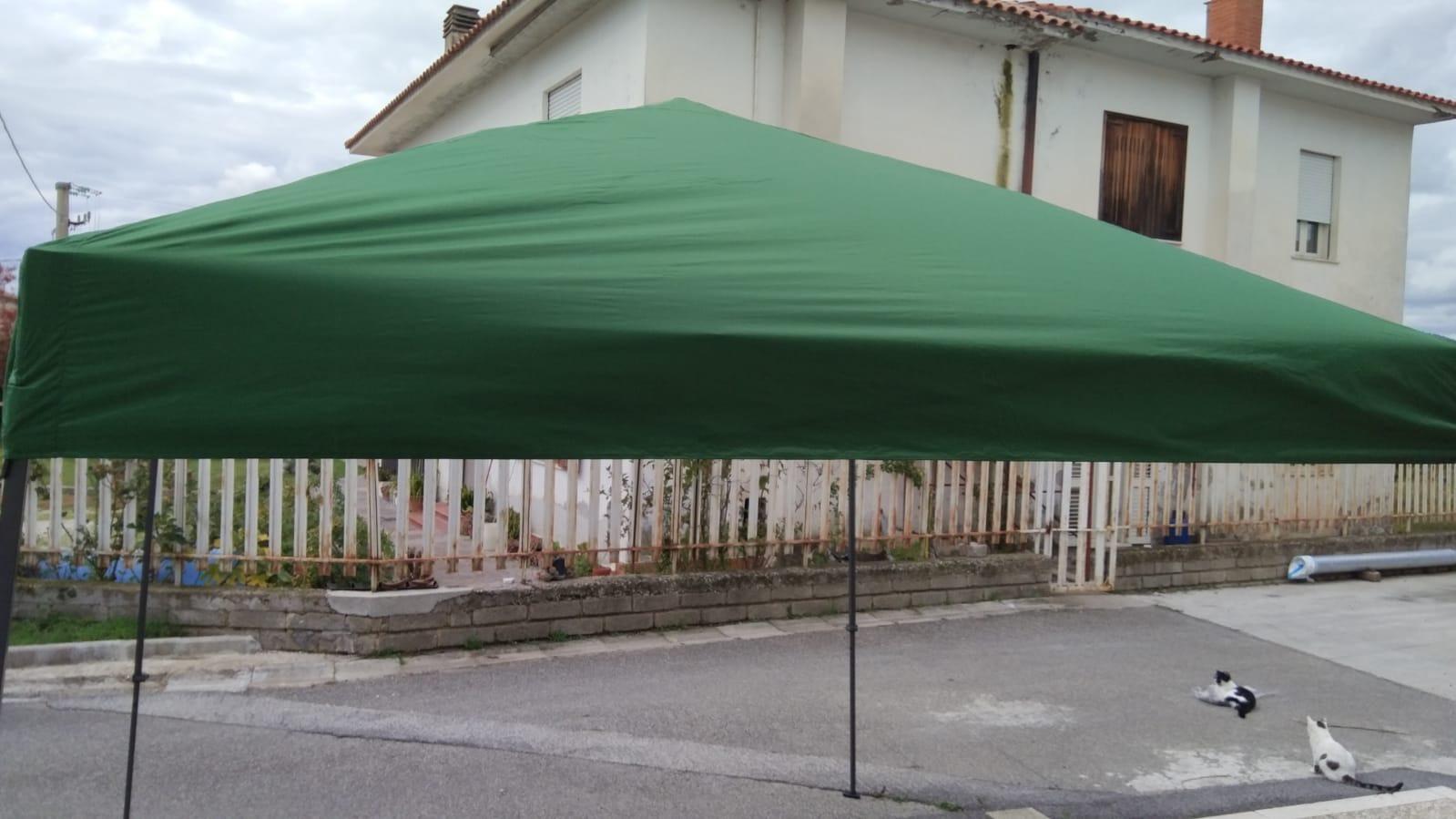 Amazon Basics 3x3M Gazebo Pop Up Verde Impermeabile
