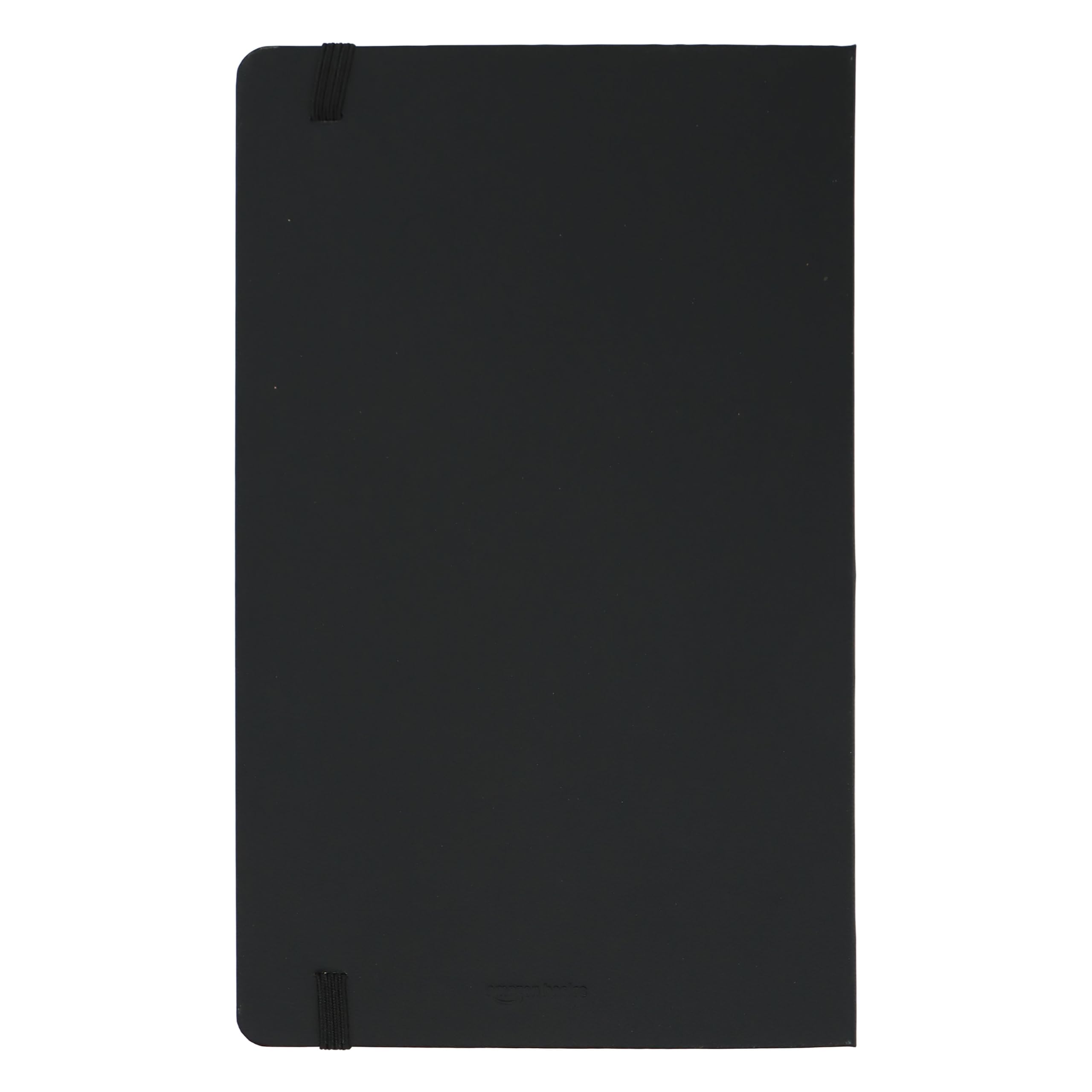Amazon Basics Classico Taccuino Puntinato Nero 240 Pagine Rigido