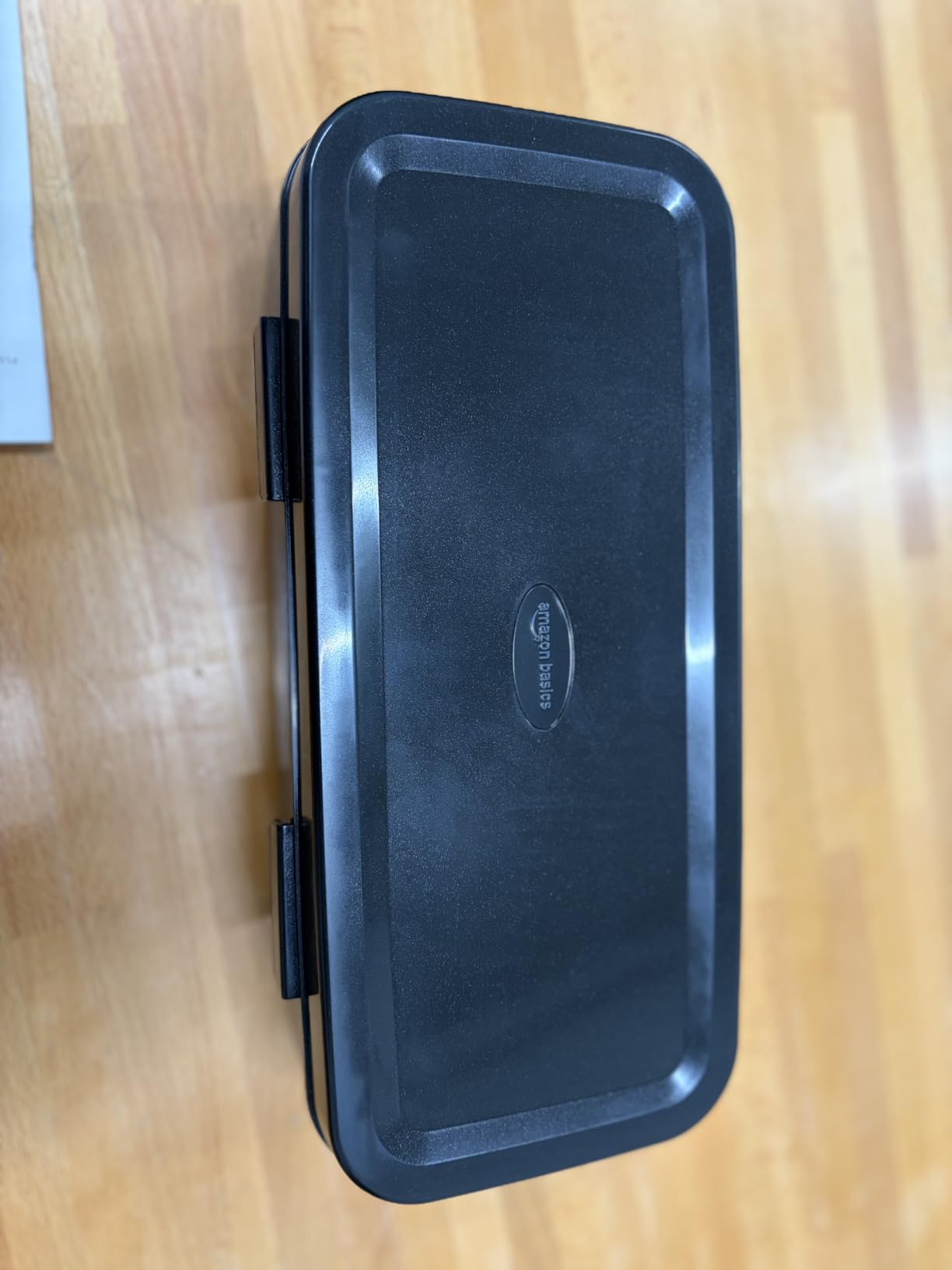 AmazonBasics EK1000-GS coltello elettrico carne e pane nero 150W