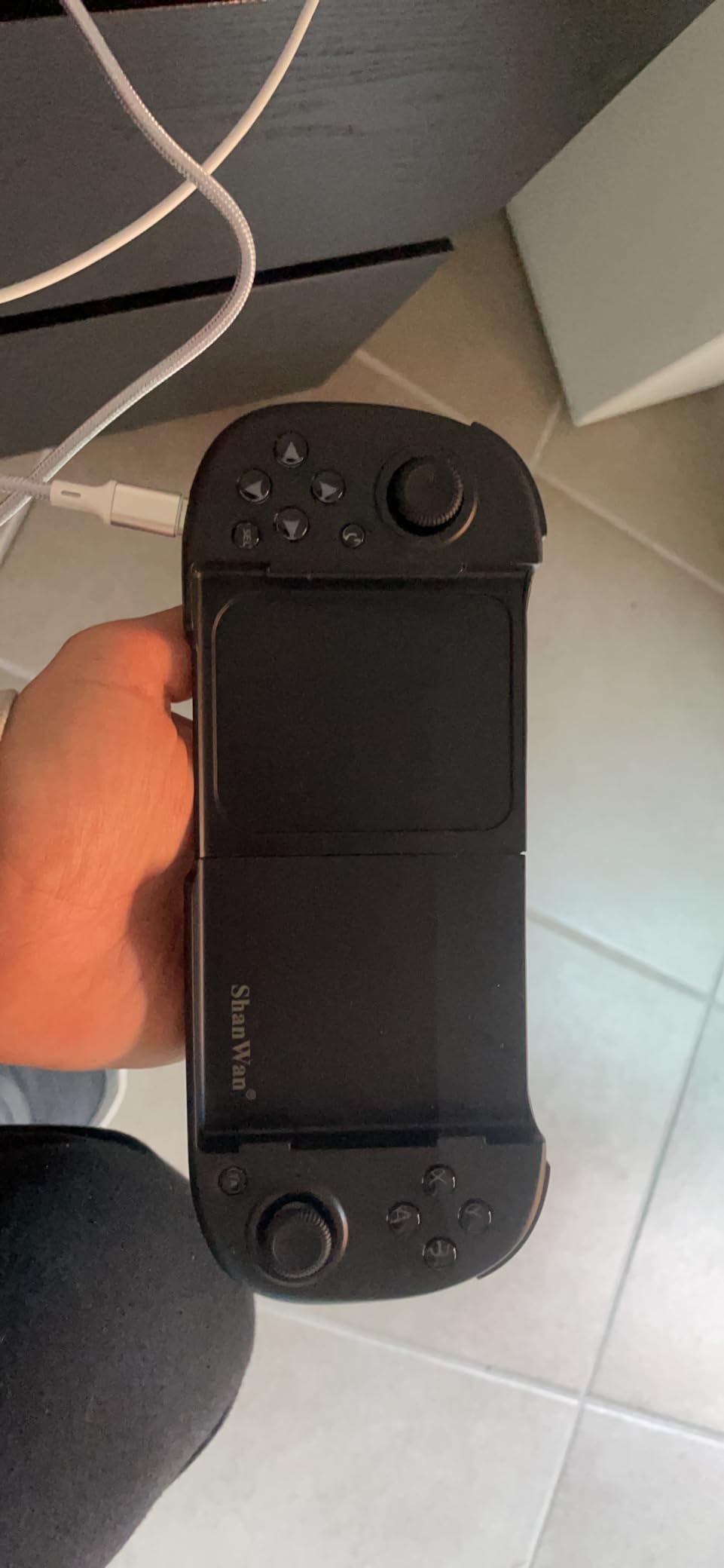 ShanWan Controller Mobile Bluetooth Bianco per Android iOS