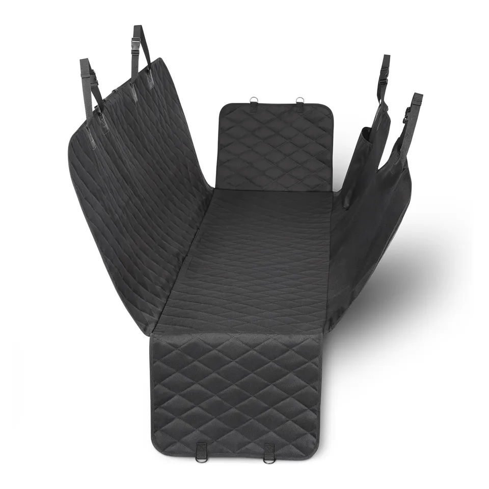 AmazonBasics Coprisedile Auto Cani Nero Impermeabile