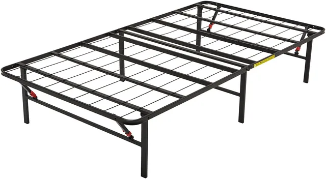 AmazonBasics Base Materasso 90x190 Nero Acciaio