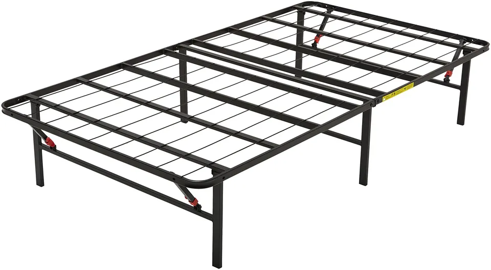 AmazonBasics Base Materasso 90x190 Nero Acciaio
