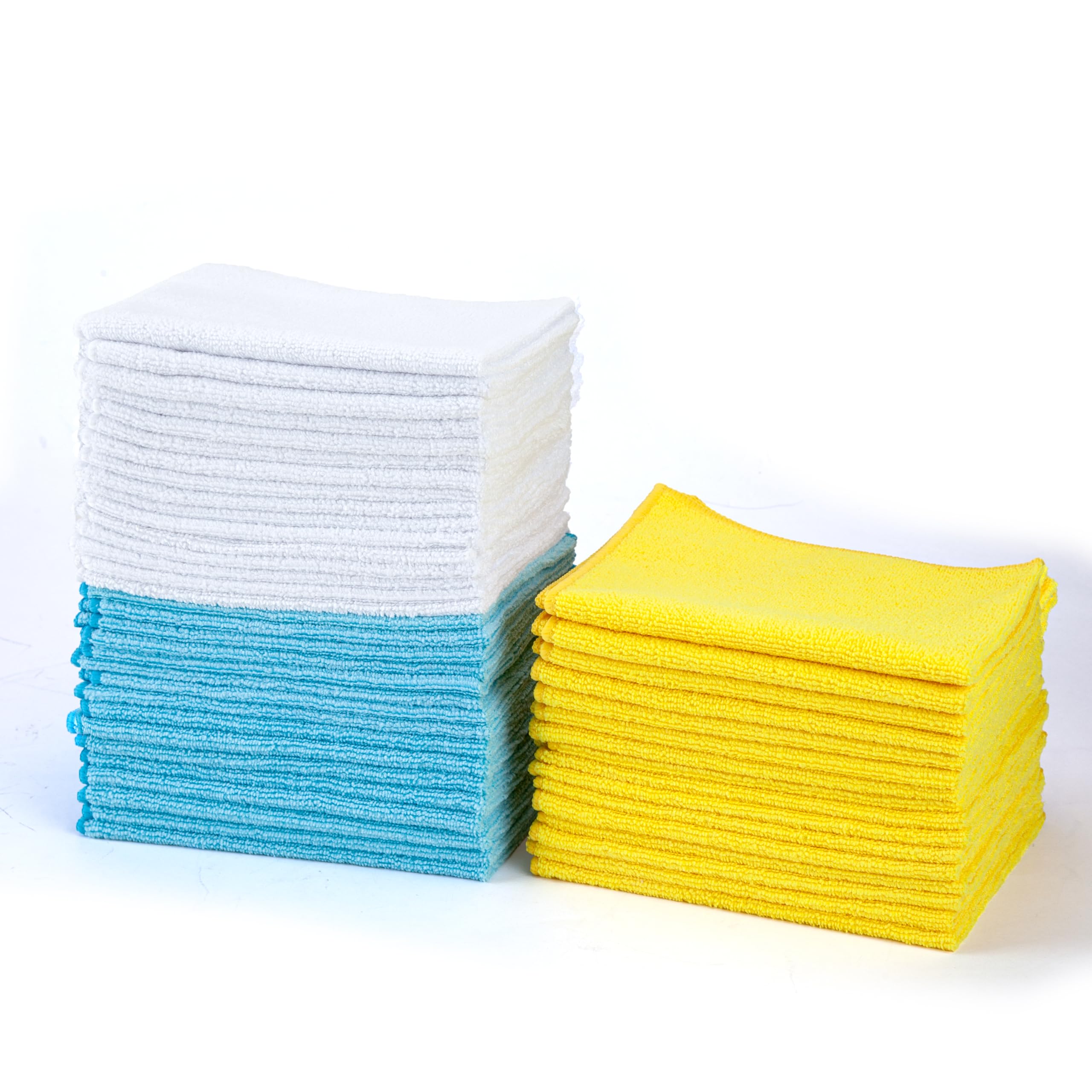 Amazon Basics Panni microfibra pulizia 48 pezzi multicolore