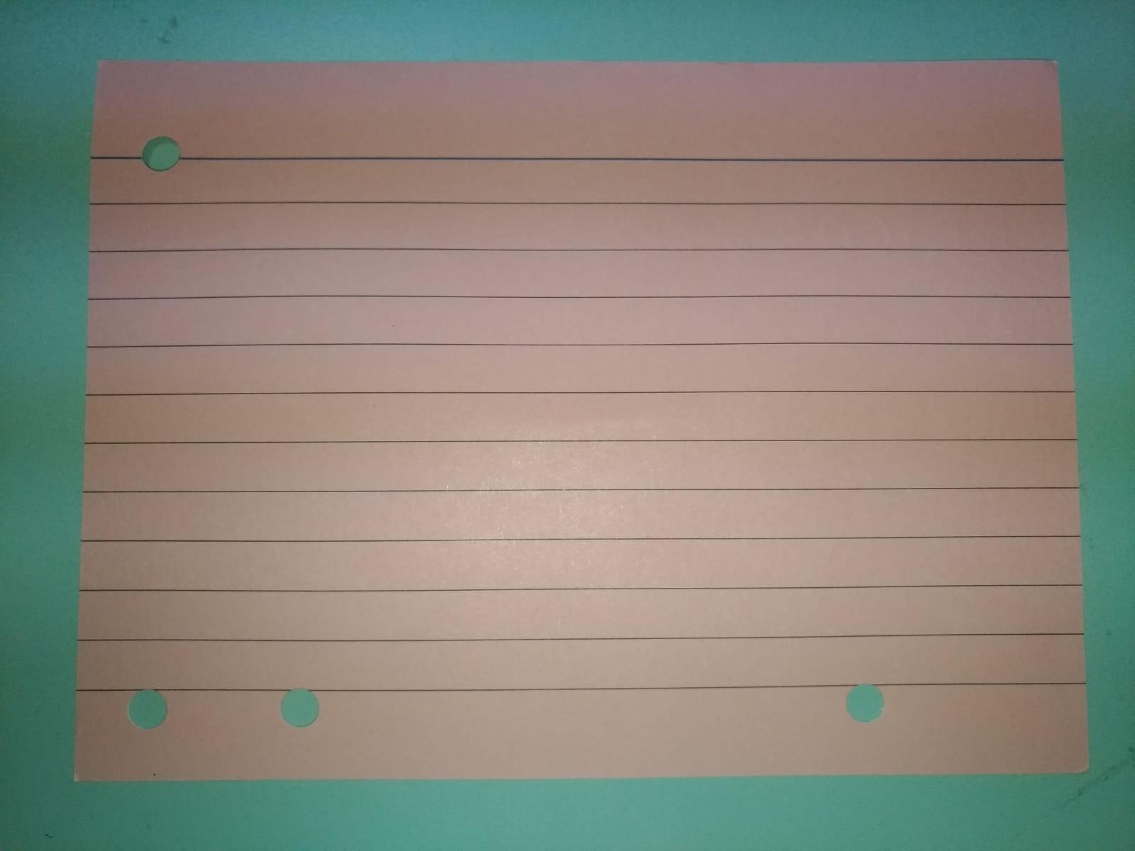 Amazon Basics Cartoncini A6 a Righe Fluo da 200 Pezzi