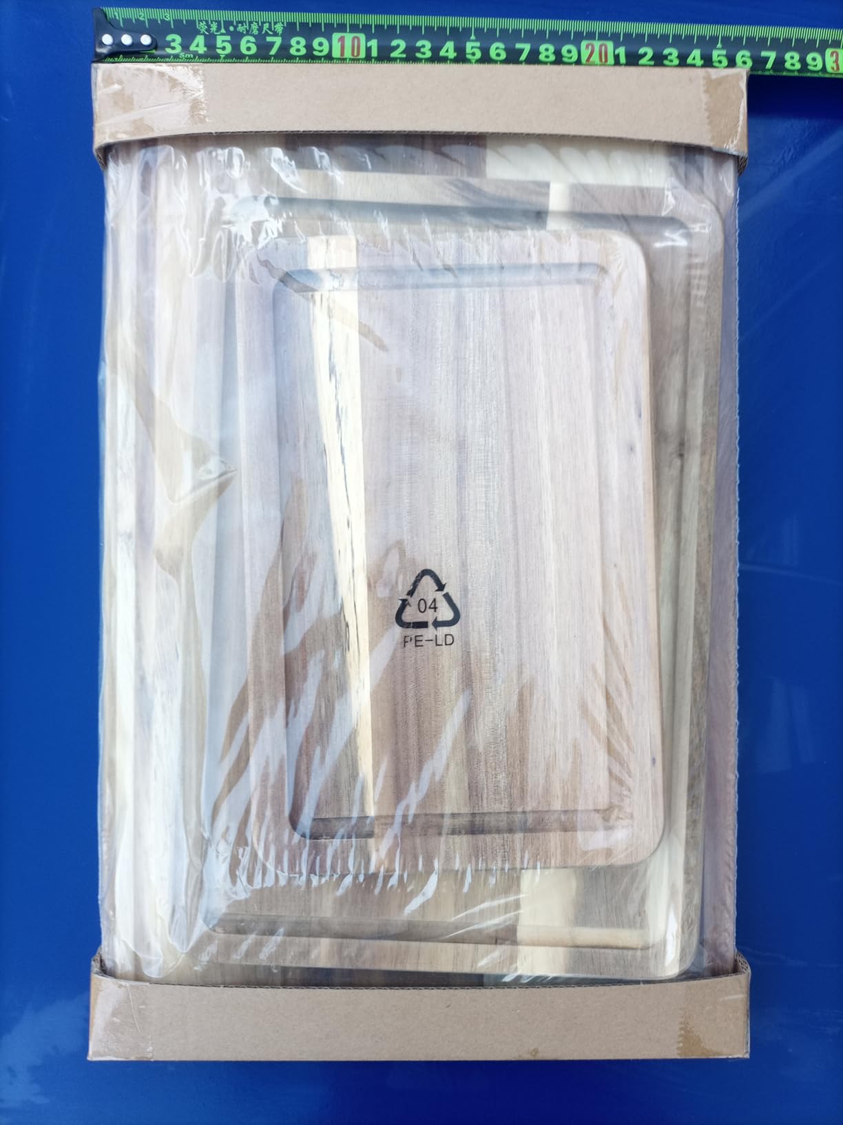 AmazonBasics set 3 taglieri legno acacia pretrattati olio