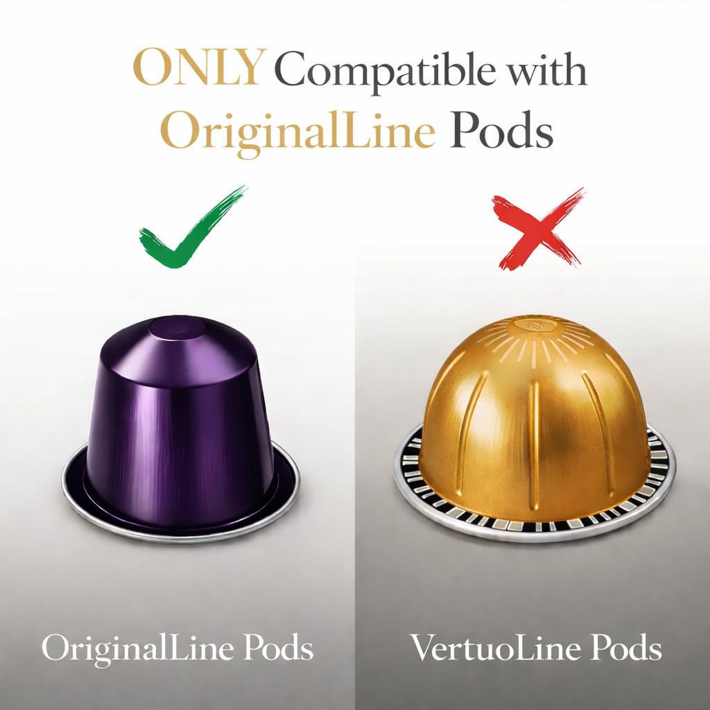 Amazon Basics cassetto portacapsule 50 capsule nero Nespresso