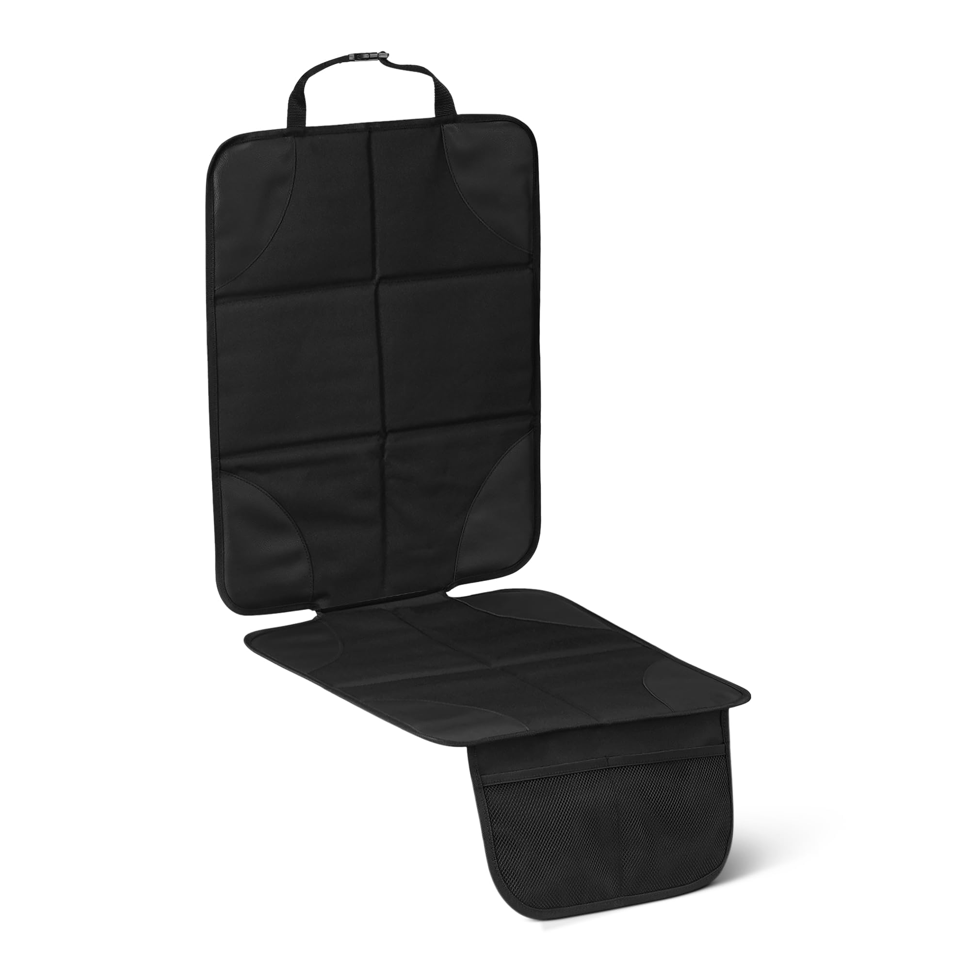Amazon Basics Coprisedile Auto Posteriore 2 Pezzi Nero