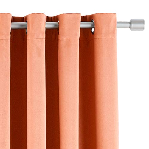 Amazon Basics Theatre Grade tende 132x241 cm terracotta oscuranti 2pz