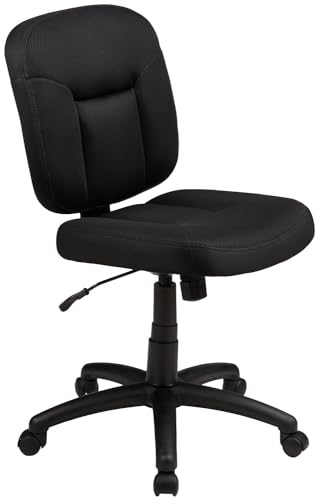 AmazonBasics Sedia Ufficio Ergonomica Nera Altezza Regolabile