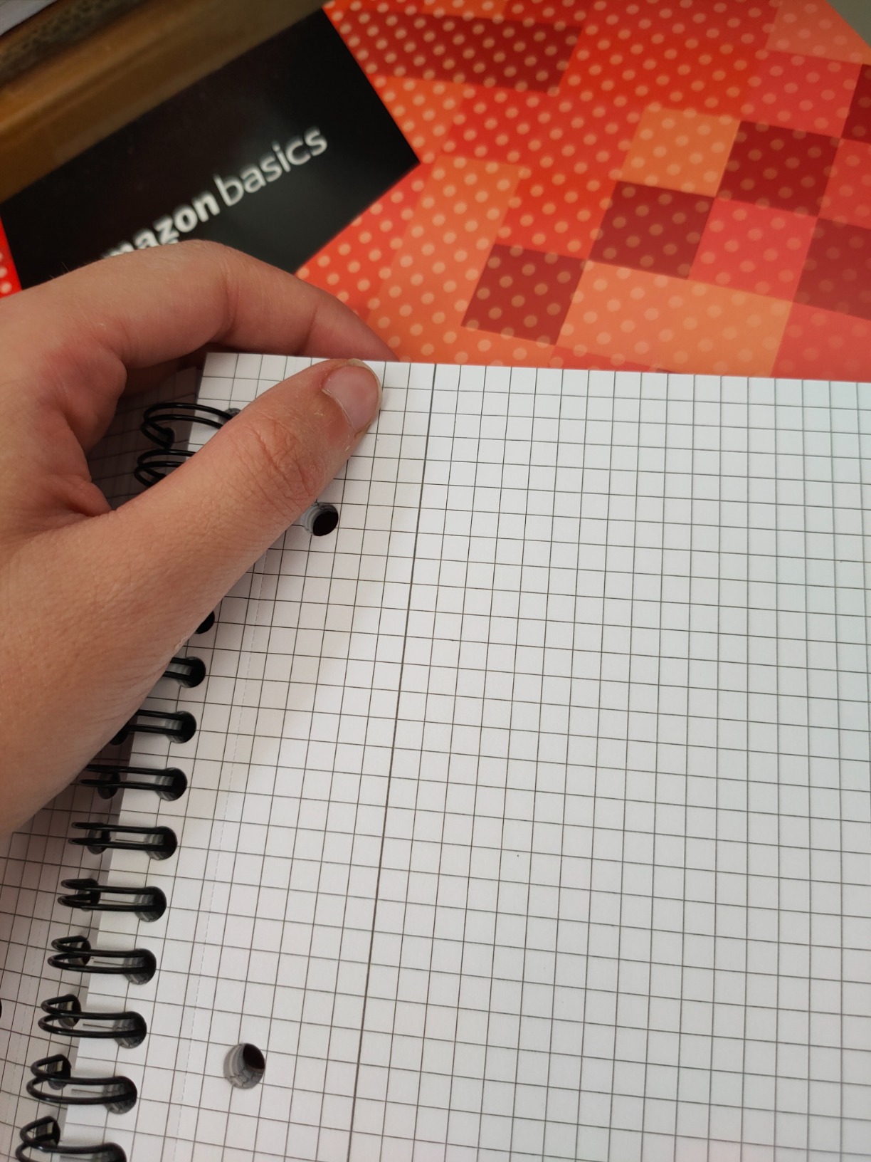 AmazonBasics Quaderno Spirale A5 80 Fogli 5 Pezzi Righe Bianchi