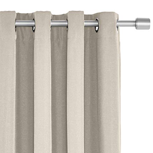 Amazon Basics Mabry Tende Oscuranti Grigie 132x213 cm 2 Pezzi