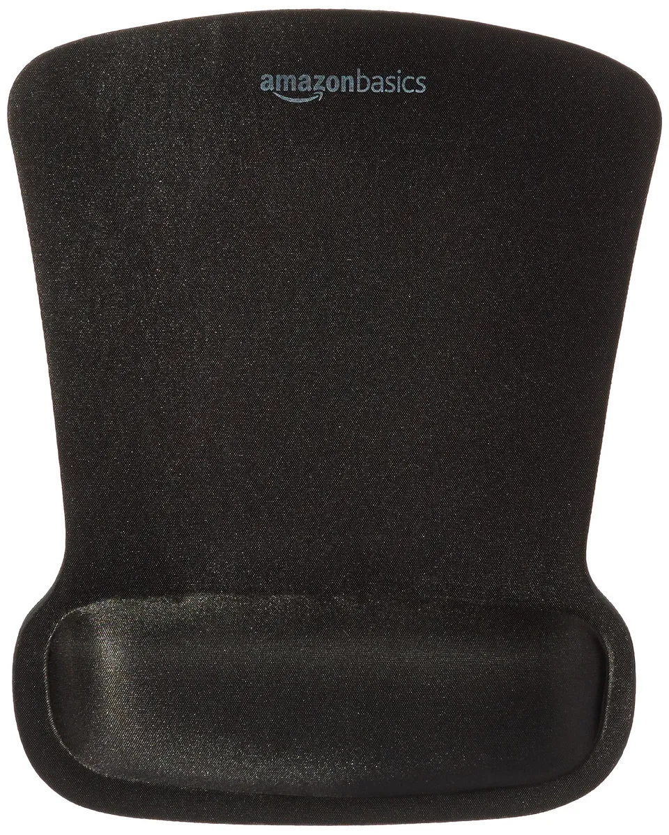 AmazonBasics tappetino mouse gel poggiapolsi 10 pezzi