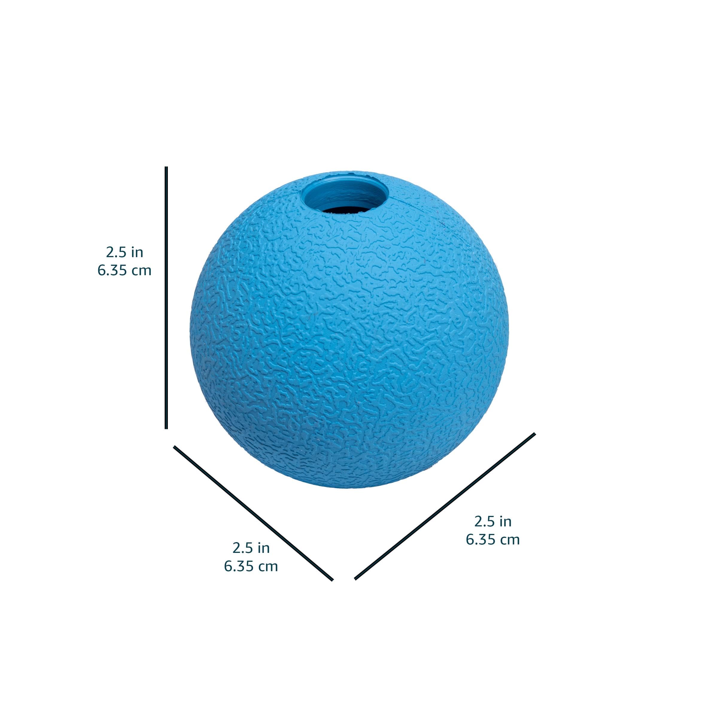 Amazon Basics Supreme palline in gomma per cani 6,35 cm 3 pezzi rimbalzanti