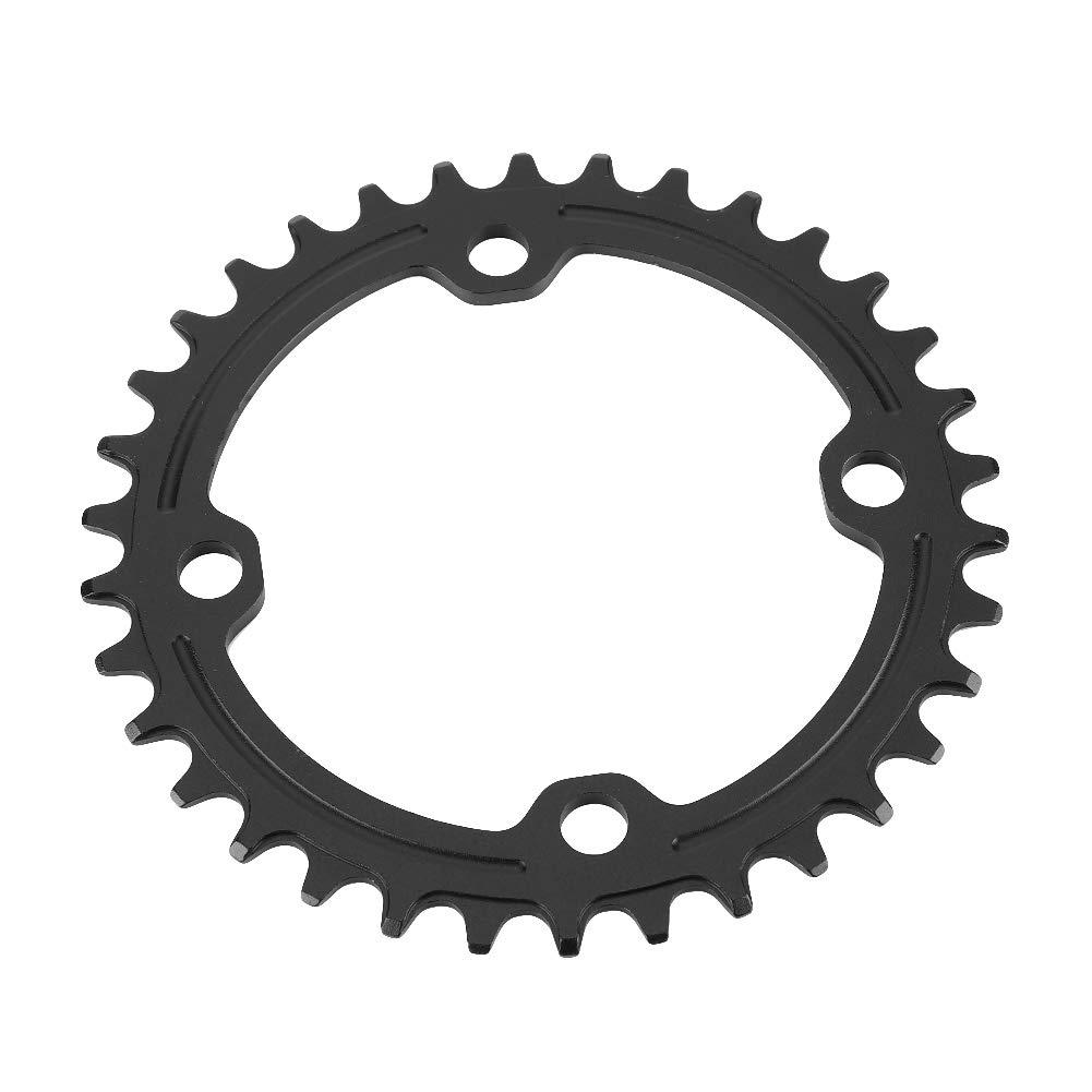 Elprico corona bici 34T BCD 104 nera alluminio