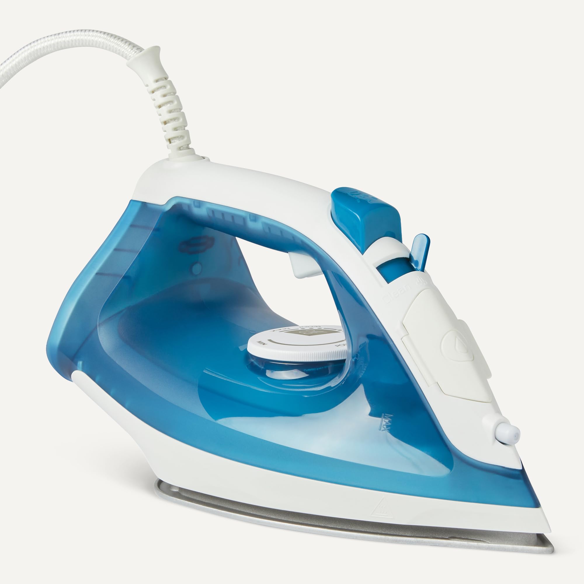 Amazon Basics ferro da stiro a vapore 1800W 200 ml blu
