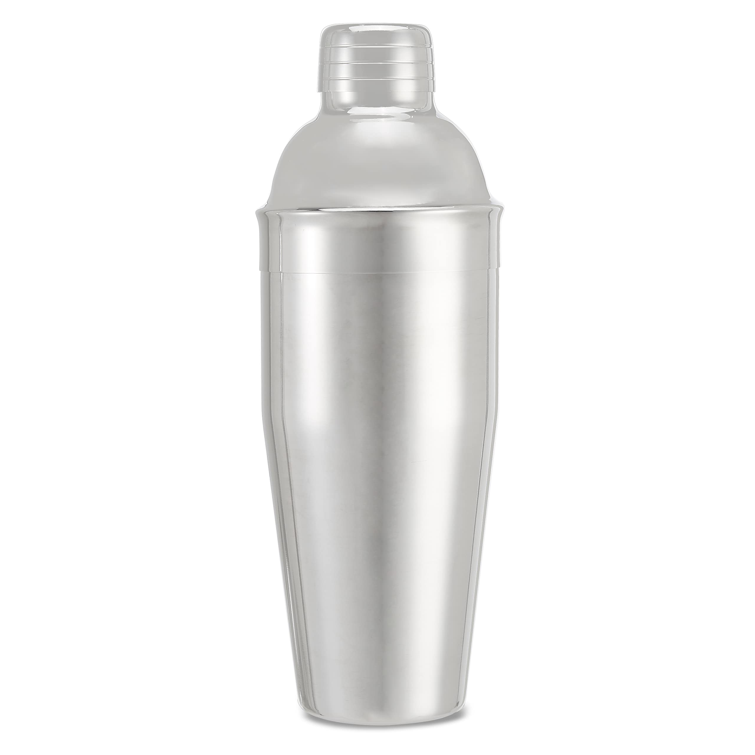 Amazon Basics set bar cocktail inox 10 pezzi con stand bambù