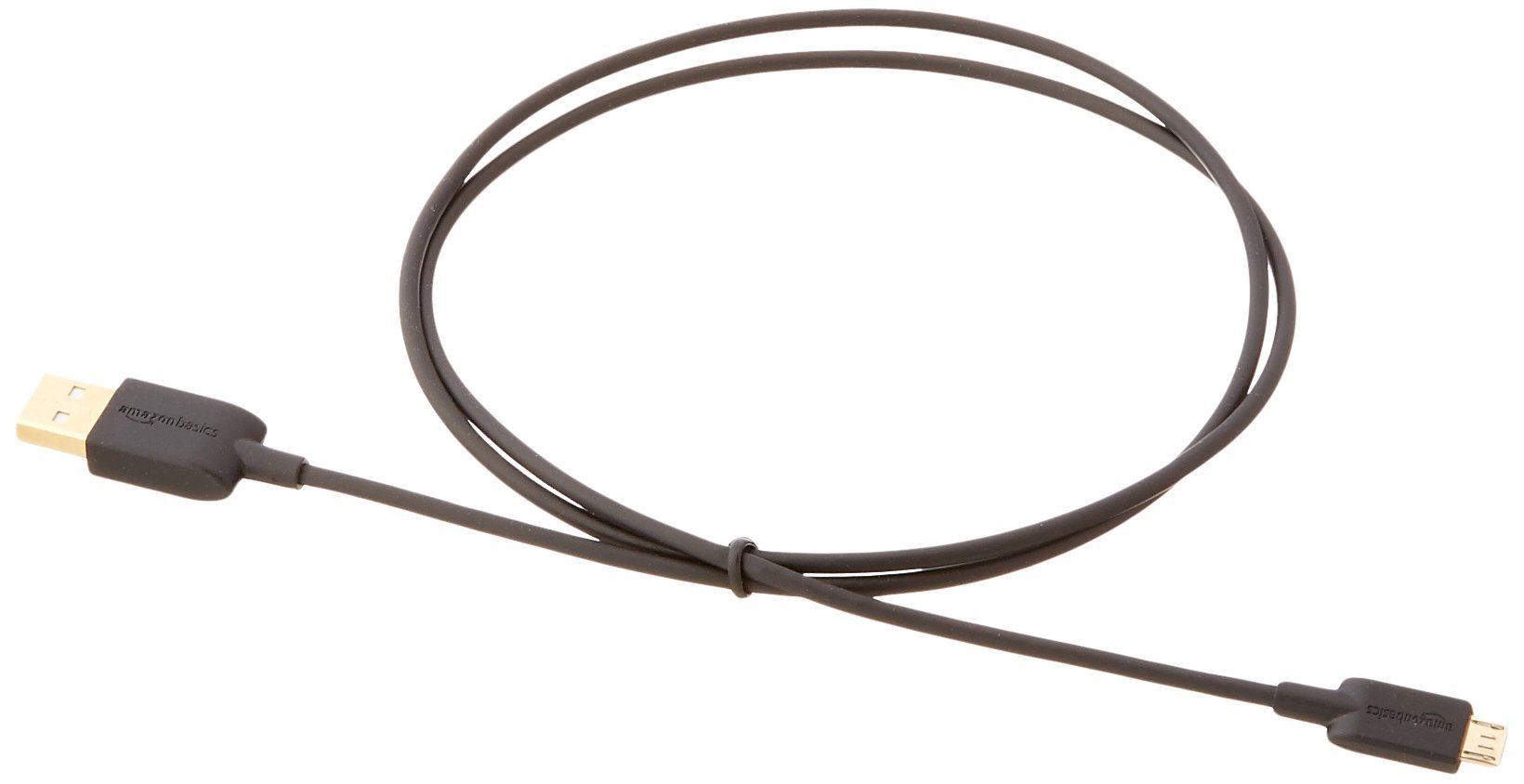 AmazonBasics Cavo USB 2.0 Micro USB 0,9m Nero Confezione da 1